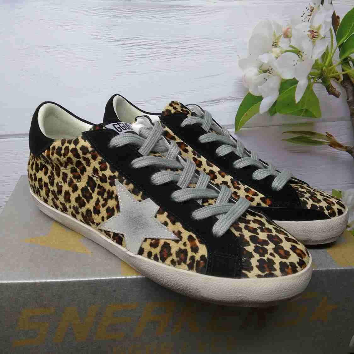 Golden Goose Superstar silver/black 