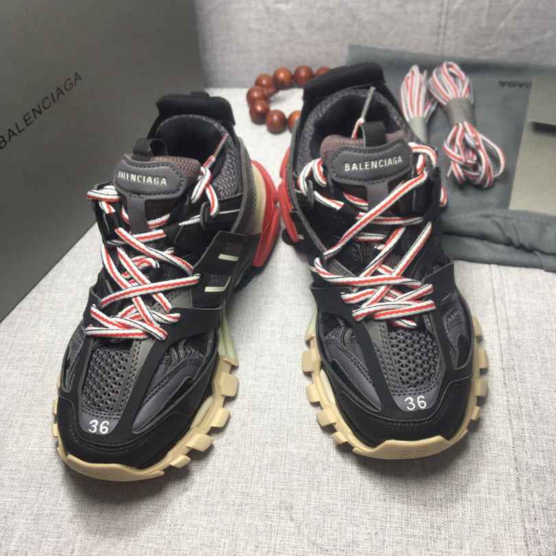 Balenciaga Sneakers Track 3.0 nero/arancione