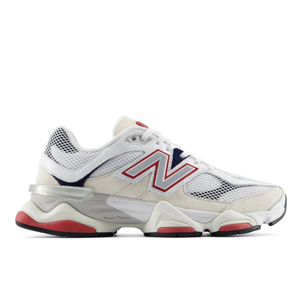 New Balance NB 9060 White Shadow Red