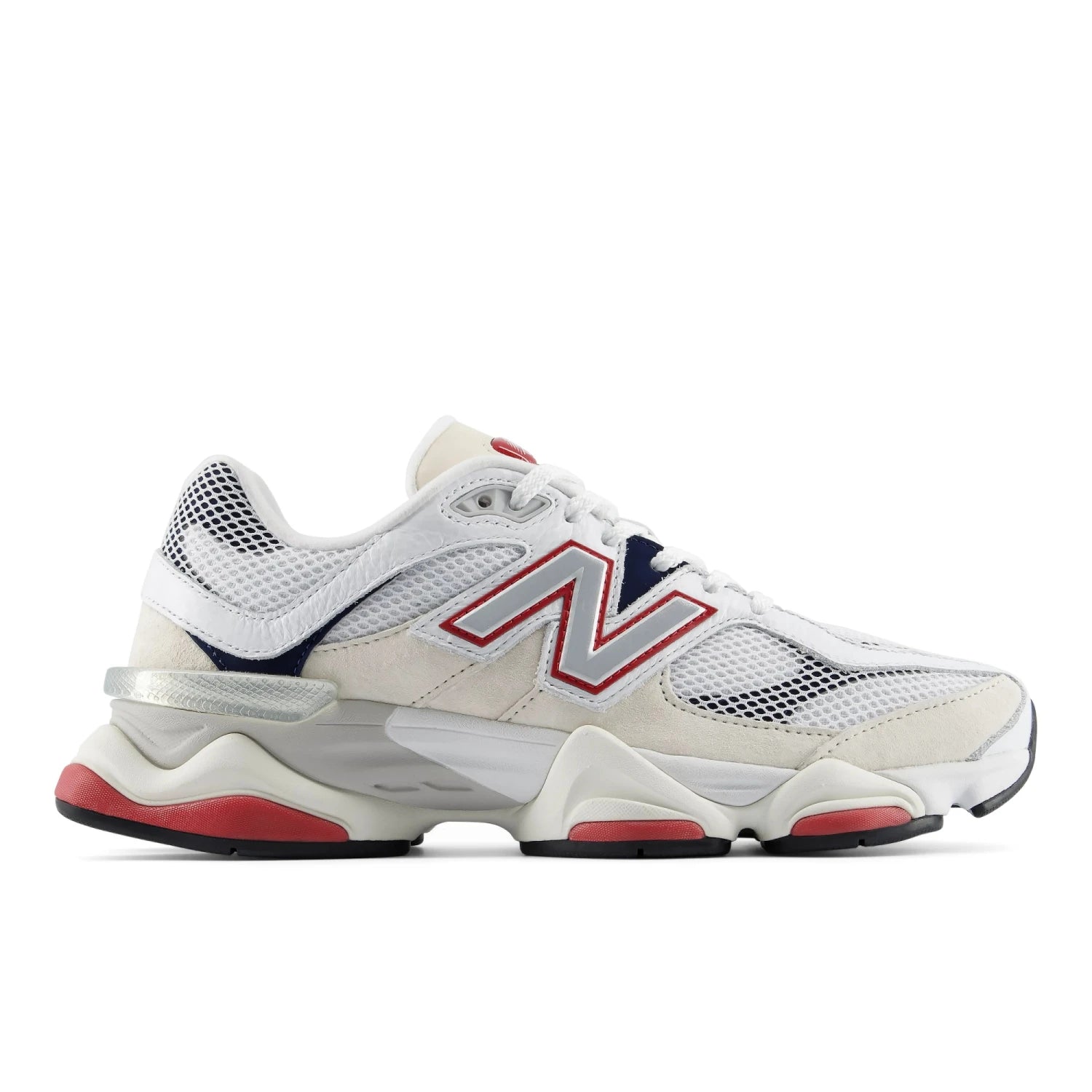 New Balance NB 9060 White Shadow Red