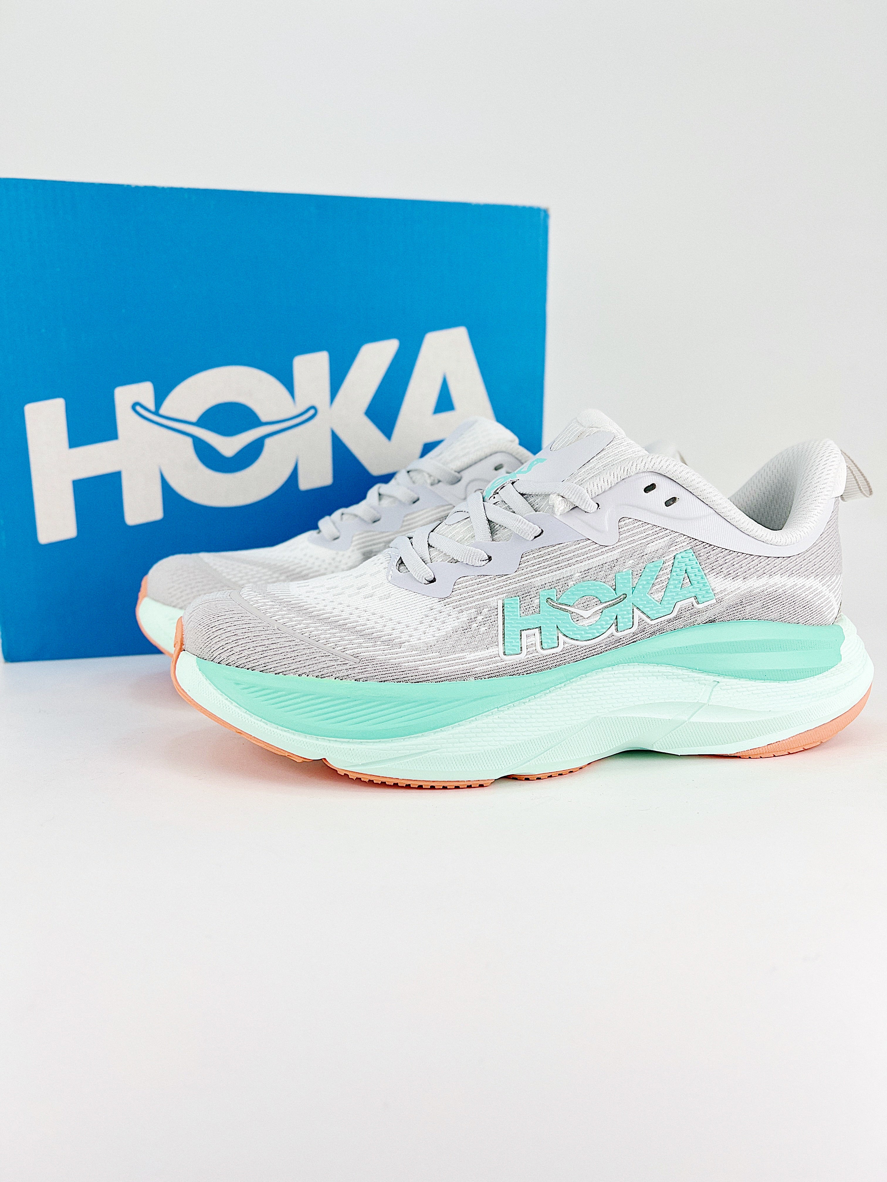 Hoka One Skyflow grigio celeste