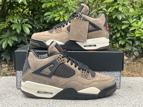 Travis Scott x Nike Air Jordan 4 Retro OG "Cactus Jack/Marrone/Nero"