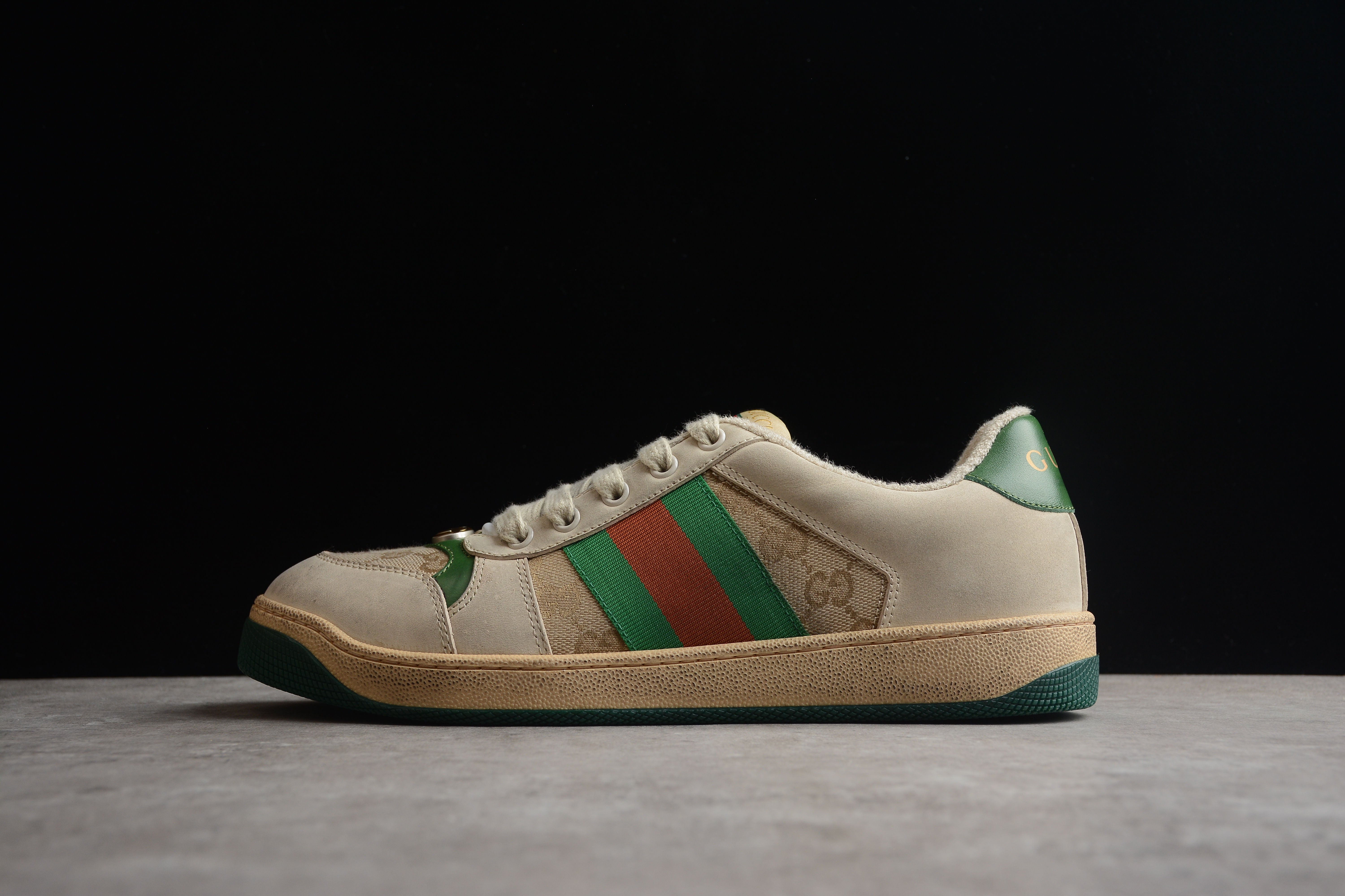 Gucci Screener Distressed GG Canvas