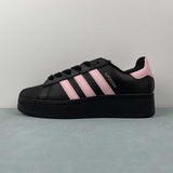 Adidas Originals Superstar nero rosa donna