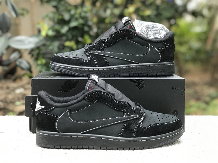Travis Scott x Air Jordan 1 Retro Low OG SP ‘Black Phantom’