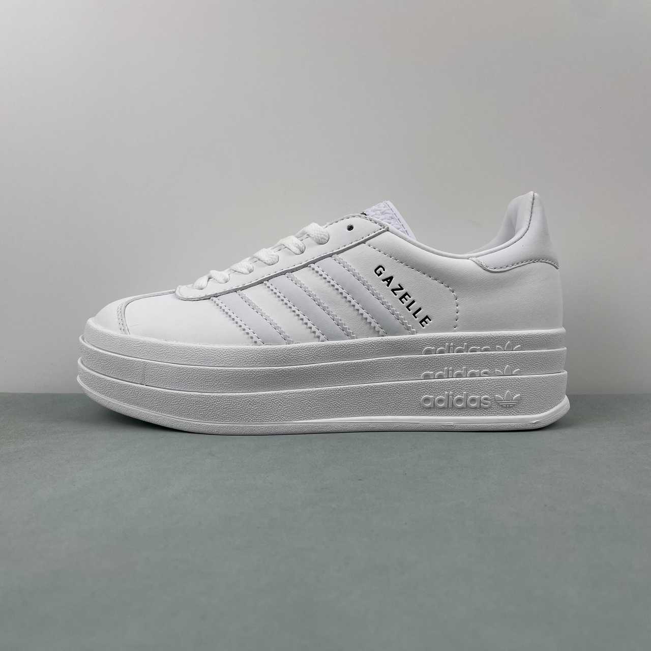 Adidas Originals Gazelle Bold Triple White