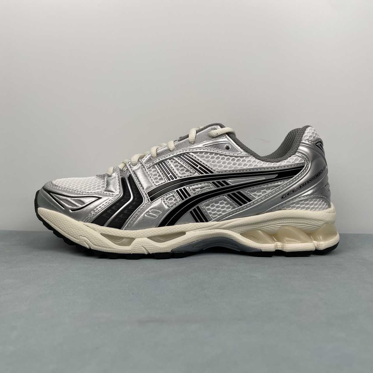 Asics Gel Kayano 14 Silver Black
