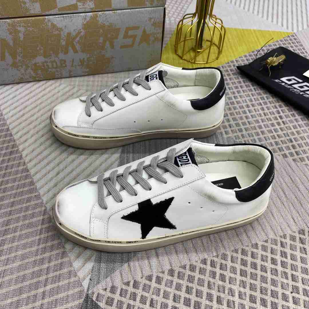 Golden Goose Hi STAR platform bianco