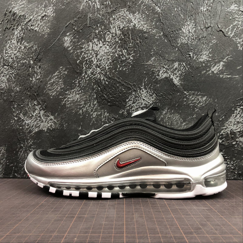 Nike Air Max 97 QS Black & Varsity Red & Silver