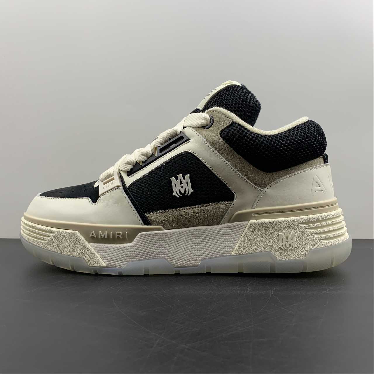 AMIRI SNEAKER MA-1 AMFOSR1097-087 bianco nero