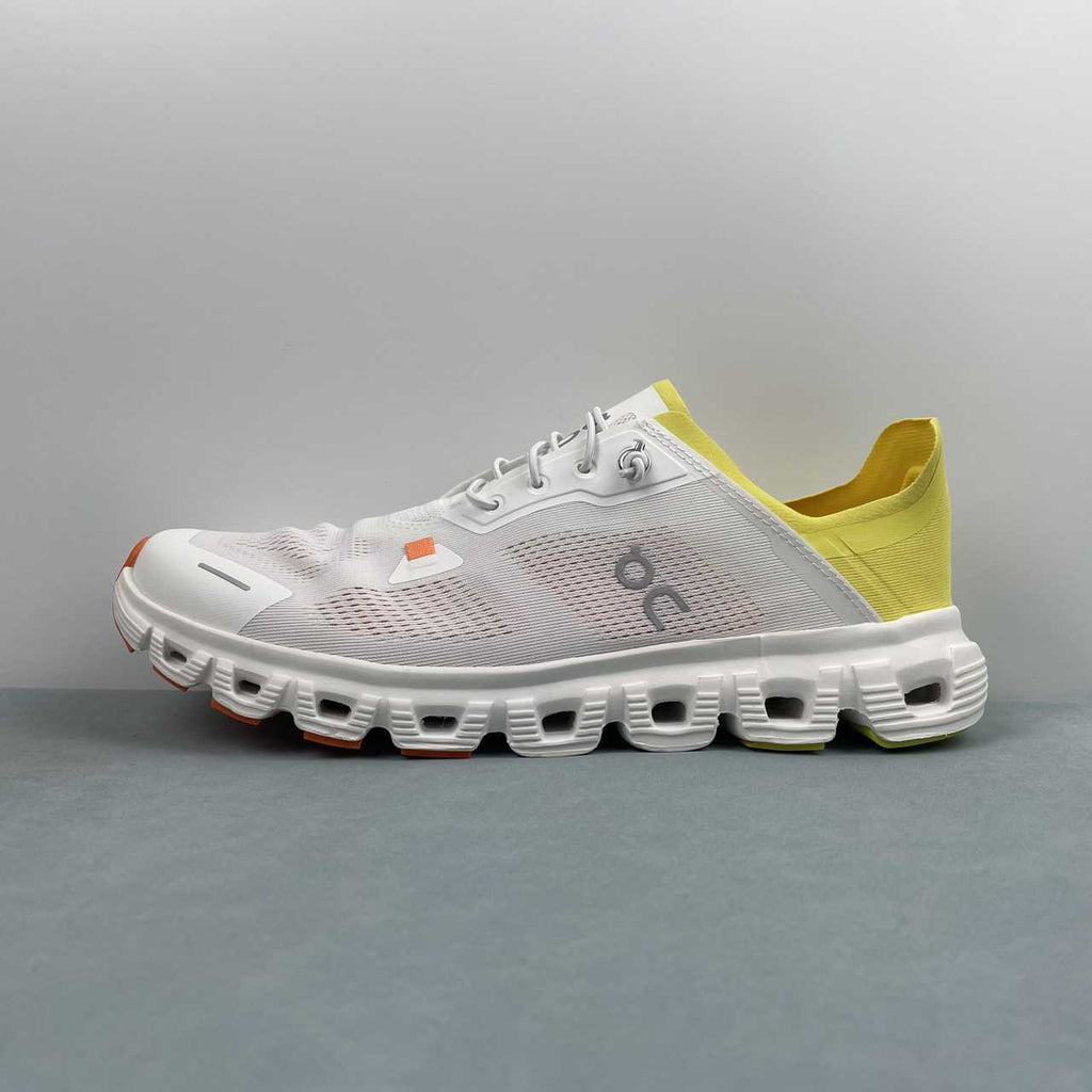 On Cloud 6 Coast sneakers da running e streetwear grigio giallo - VIBES MILANO