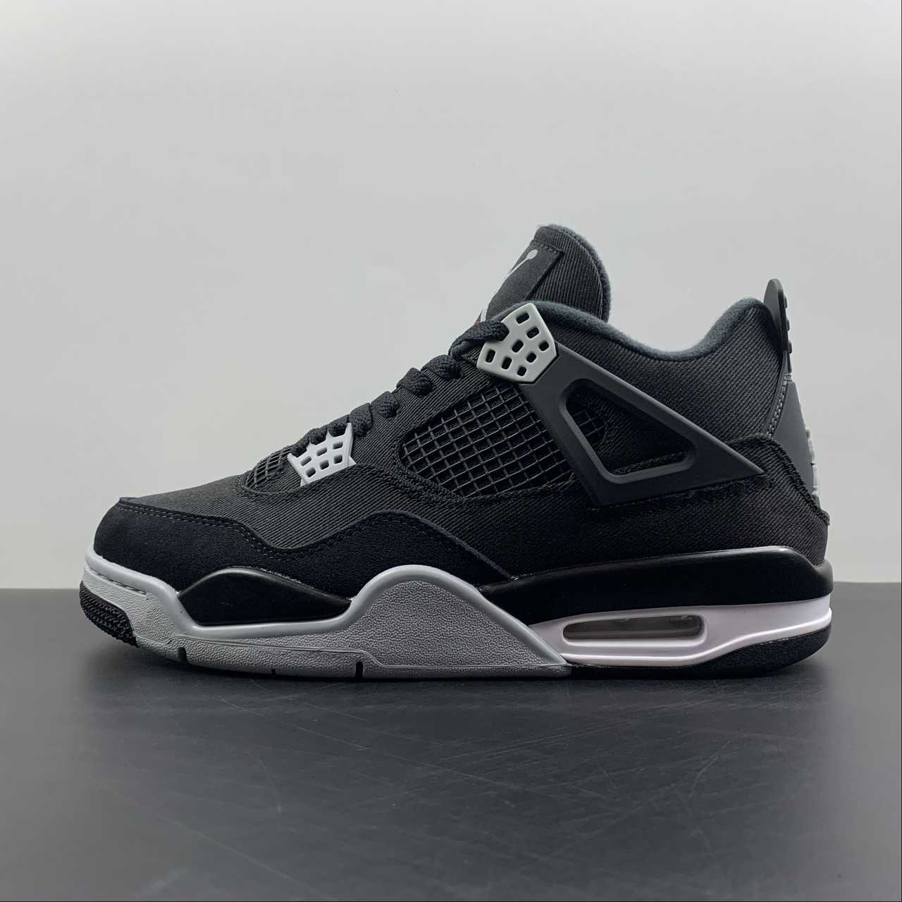 Nike Air Jordan 4 Retro SE Black Canvas