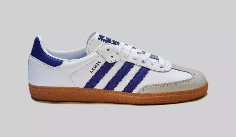 Adidas Samba Og-Core bianco/viola uomo-donna