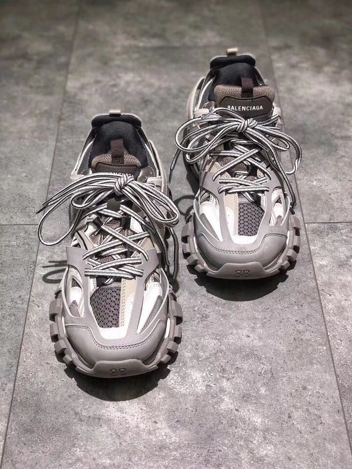 Balenciaga Sneakers Track taupe bianco