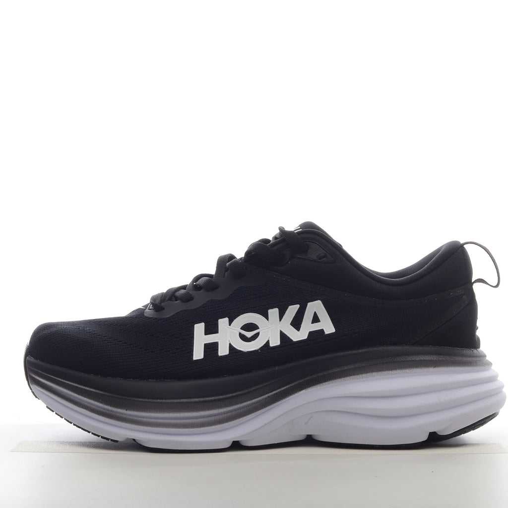 Hoka Bondi 8 nero bianco