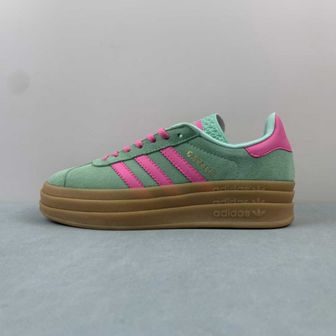 Adidas Originals Gazelle Bold verde chiaro/rosa
