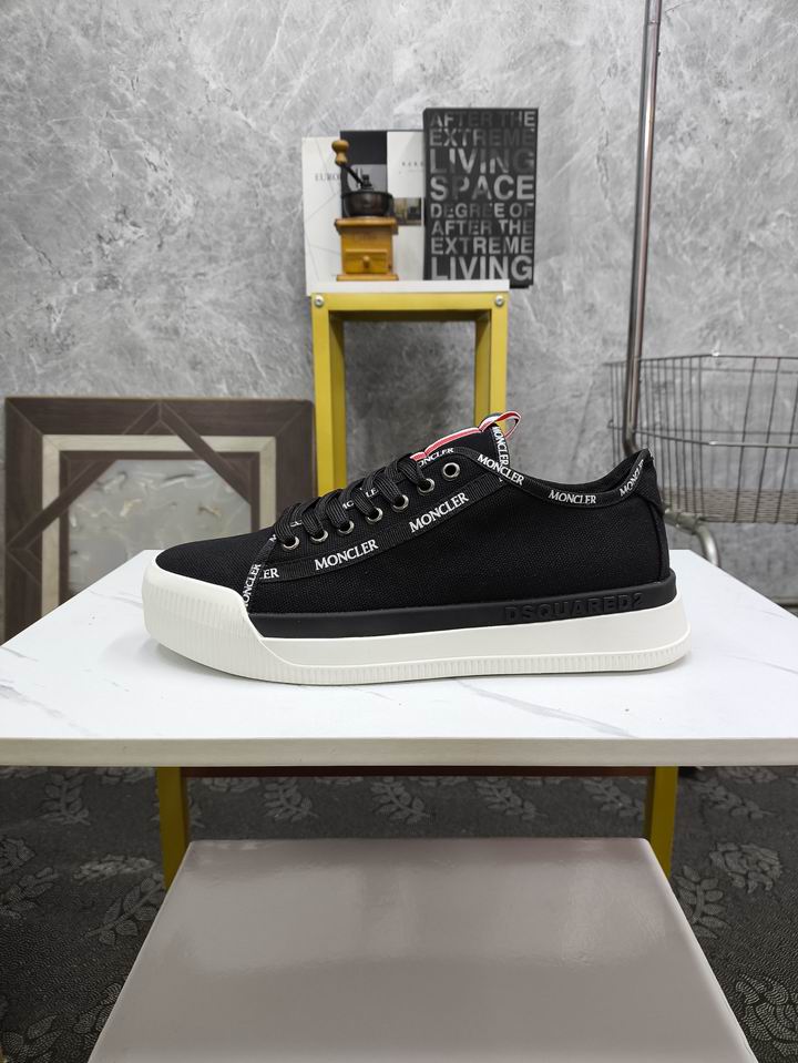 Moncler unisex white sneakers