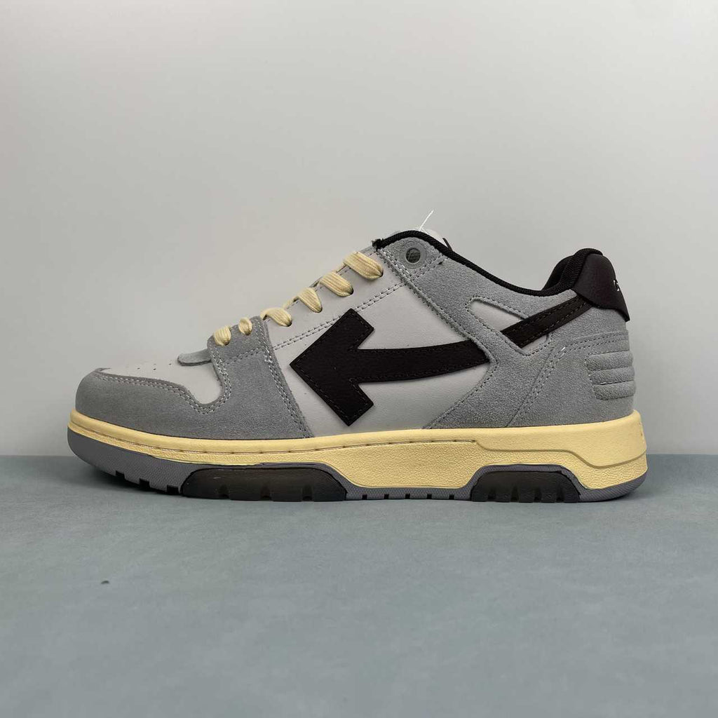 Off- White OOO Out Of Office sneakers Low Tops mesh grigio