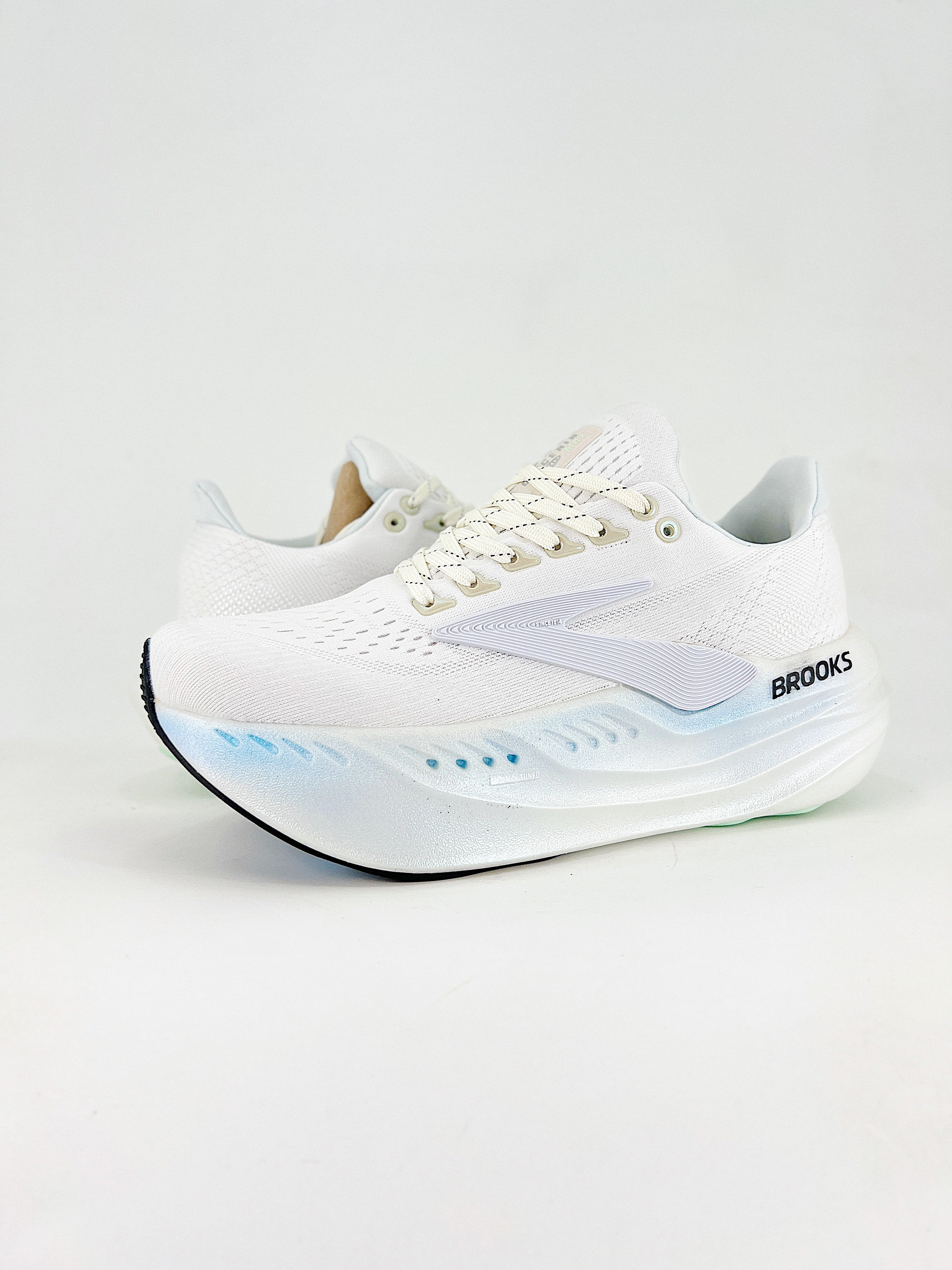 Brooks Glycerin Max bianco azzurro