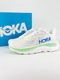 Hoka One Clifton 10 bianco verde