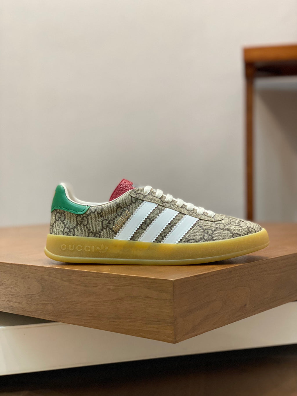 Adidas x Gucci Gazelle Beige GG Monogram - VIBES MILANO