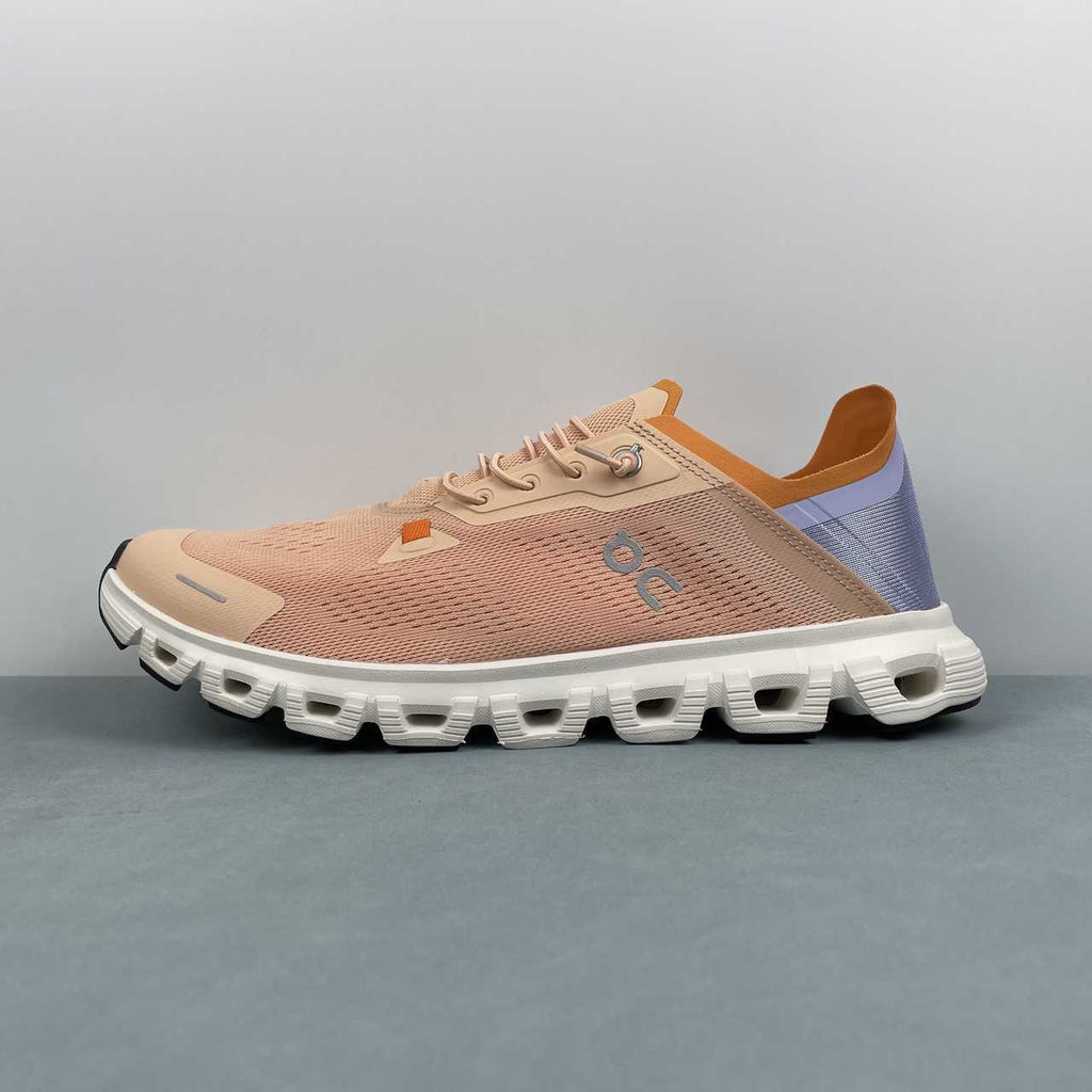 On Cloud 6 Coast sneakers da running e streetwear gold orange - VIBES MILANO