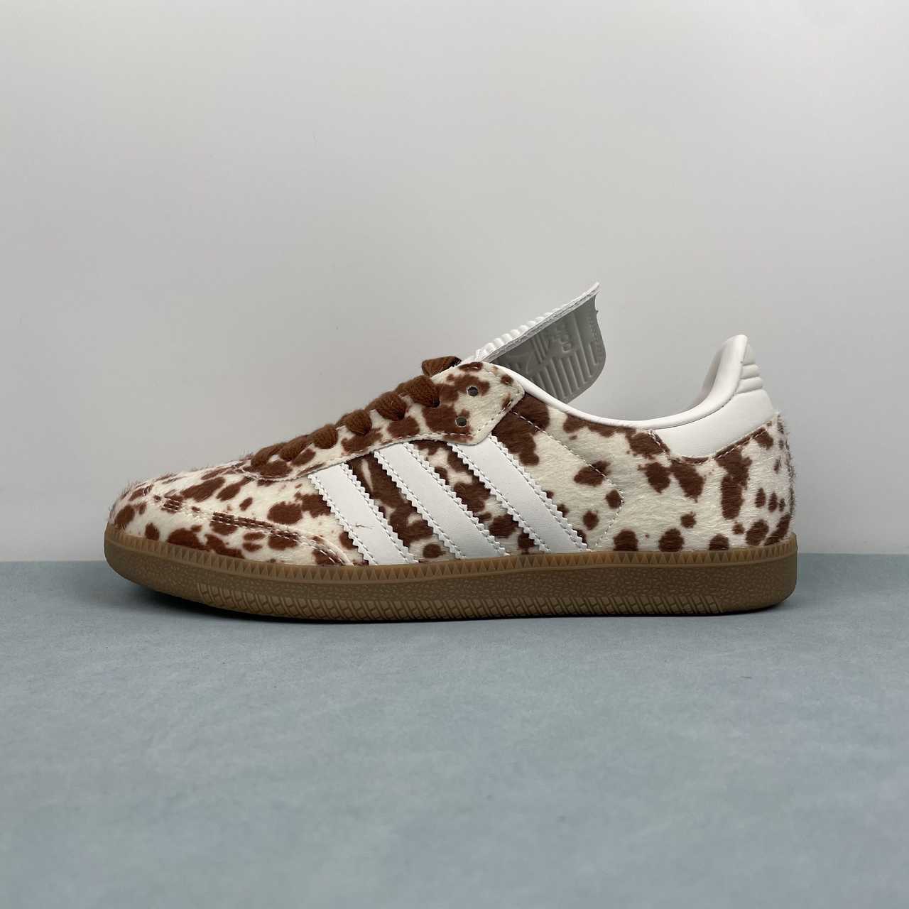 Adidas Samba LT Cow Print Brown White
