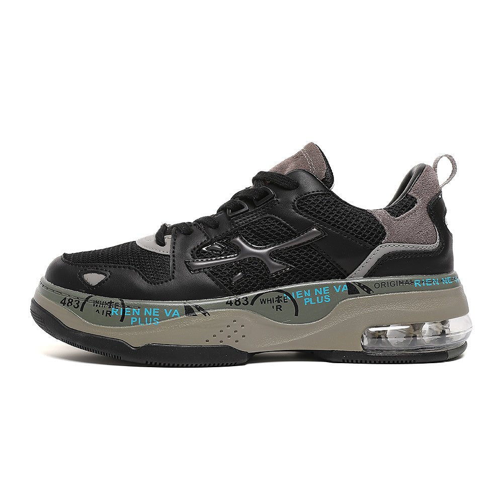 Premiata Drake sneakers in pelle nera - VIBES MILANO