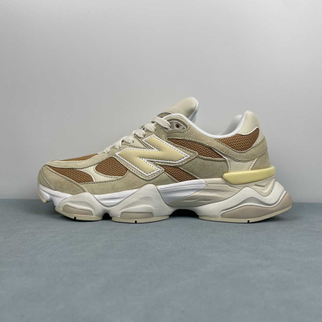New Balance 9060 Brown Ivory White