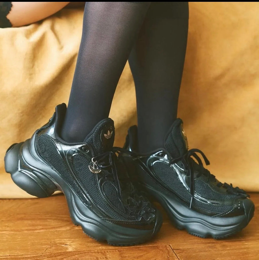 Adidas Originals Ozvenuz CNY Chunky Platform Black Metallic
