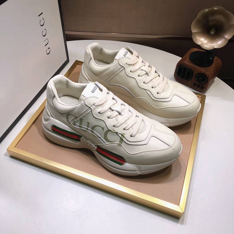 Gucci Rhyton Sneakers in Leather