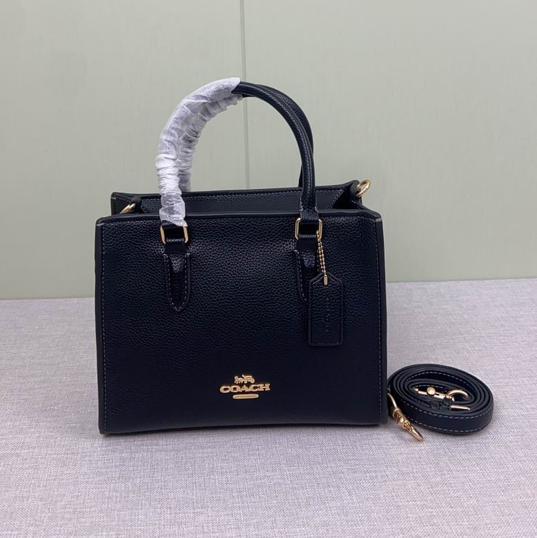 Borsa in pelle Coach handbag nero