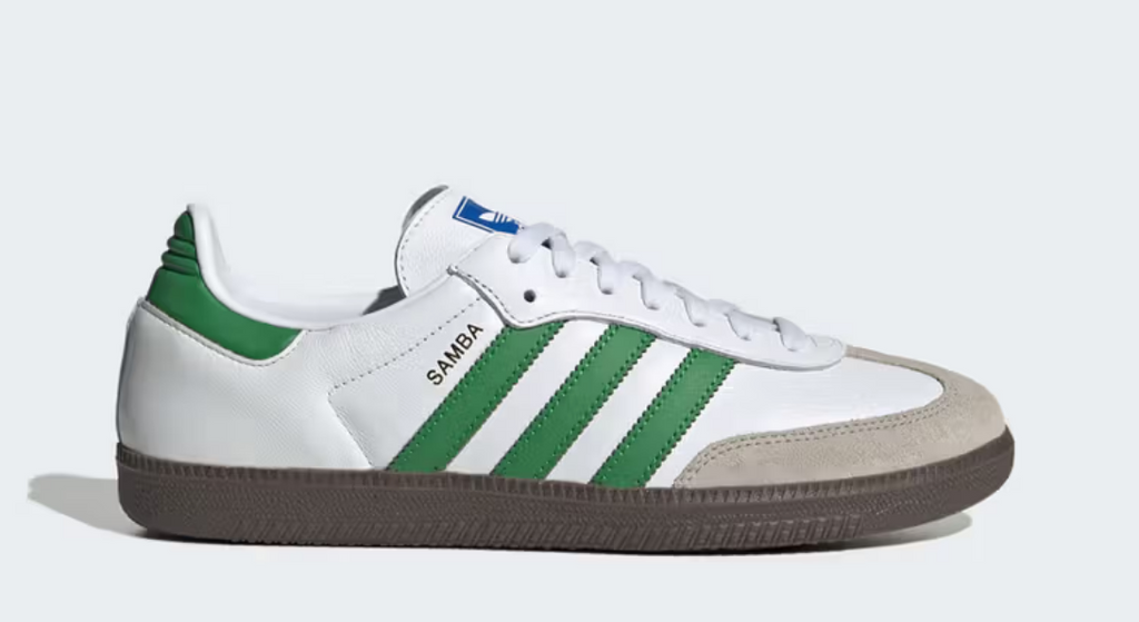 Adidas Samba Og-Core bianco/verde uomo-donna