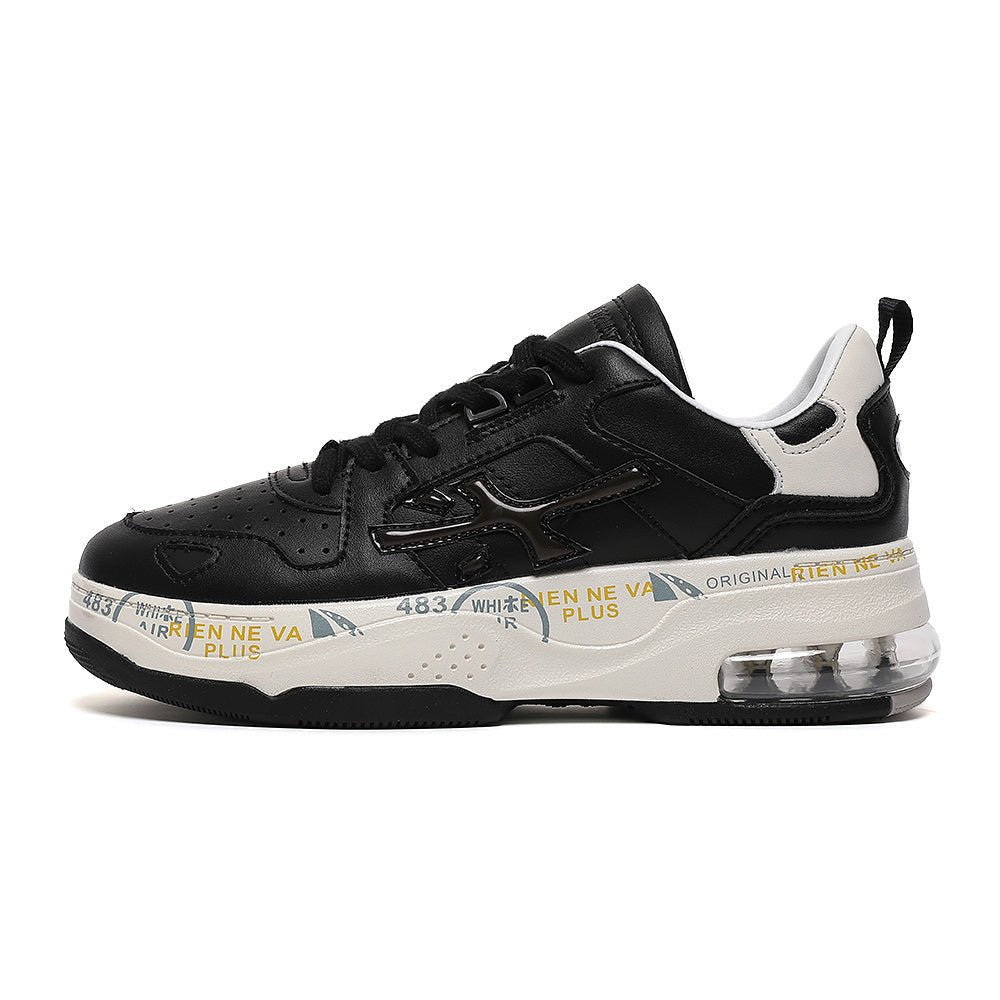 Premiata Drake sneakers in pelle nero bianco - VIBES MILANO