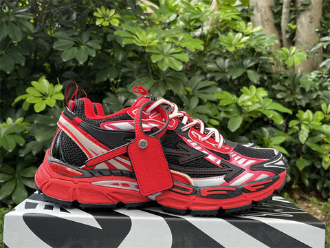 OFF-WHITE C/O VIRGIL ABLOH BE RIGHT BACK SNEAKER - BLACK/RED
