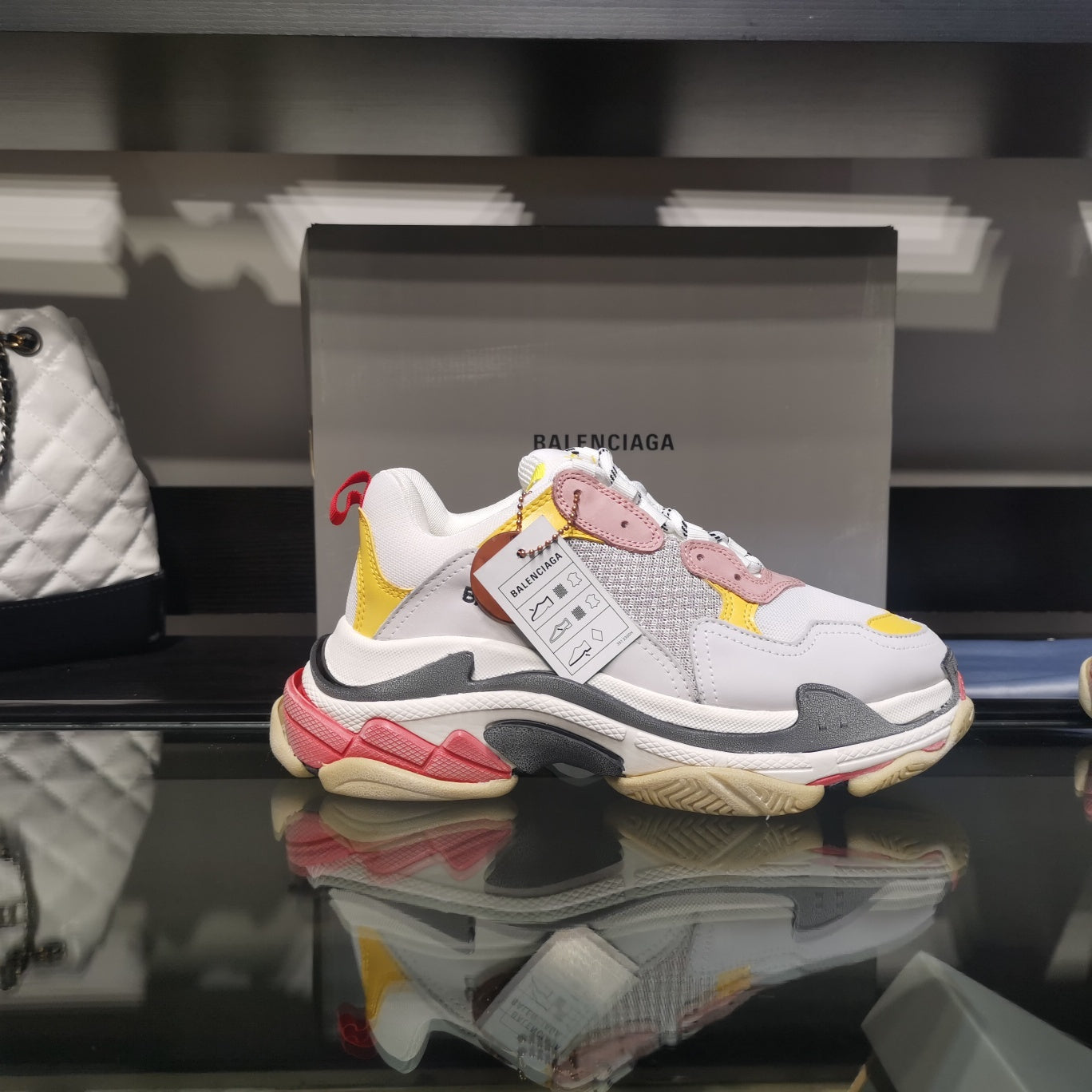Balenciaga Sneakers Triple S Grey Pink
