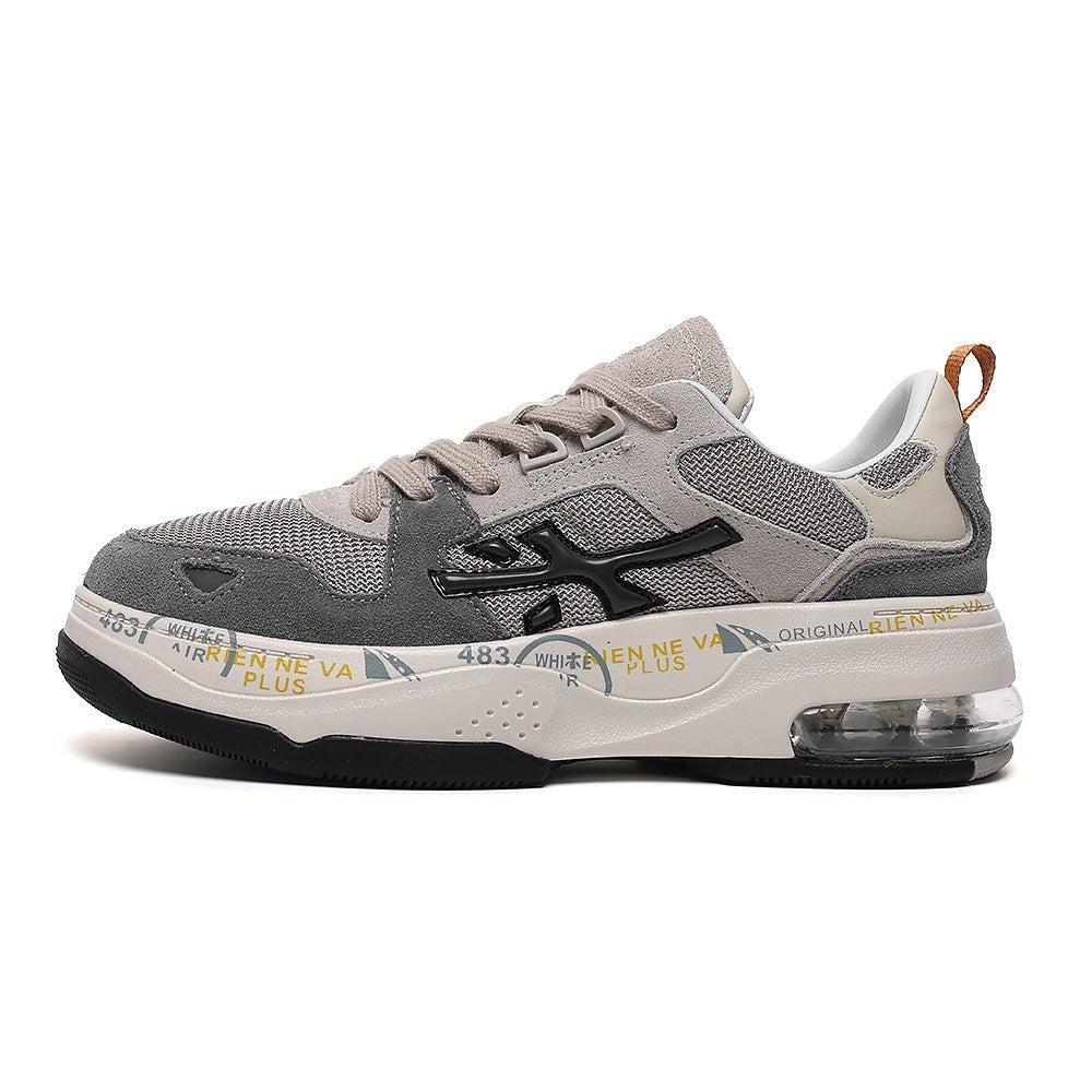 Premiata Drake sneakers in suede taupe - VIBES MILANO