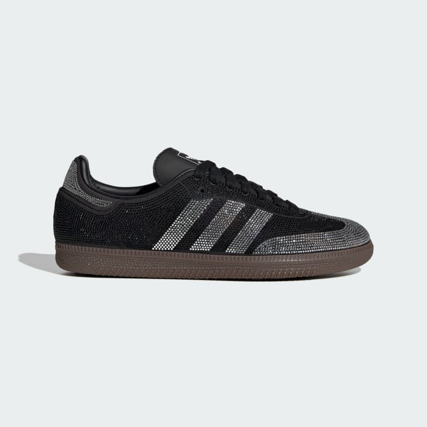 Adidas Samba OG Rhinestone Black Silver