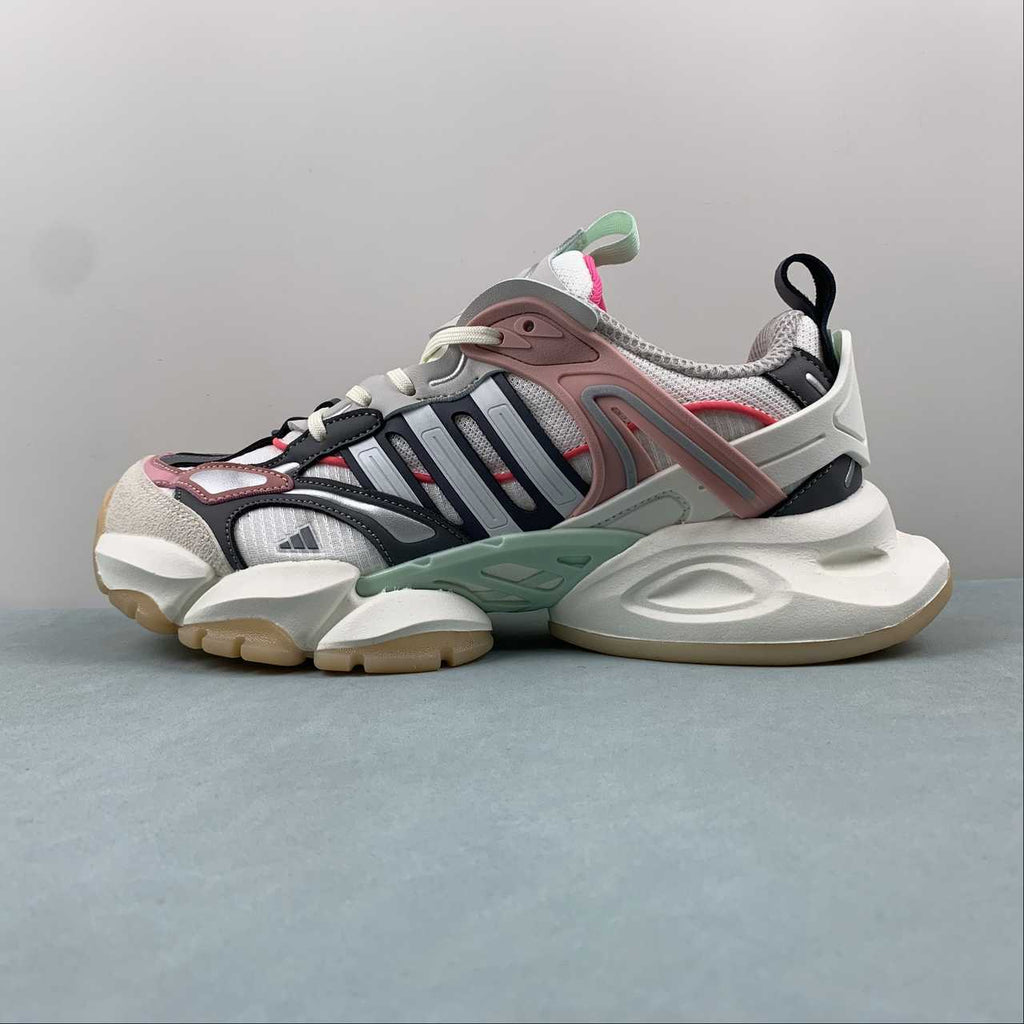 Adidas XLG Runner Deluxe sneakers white grey pink