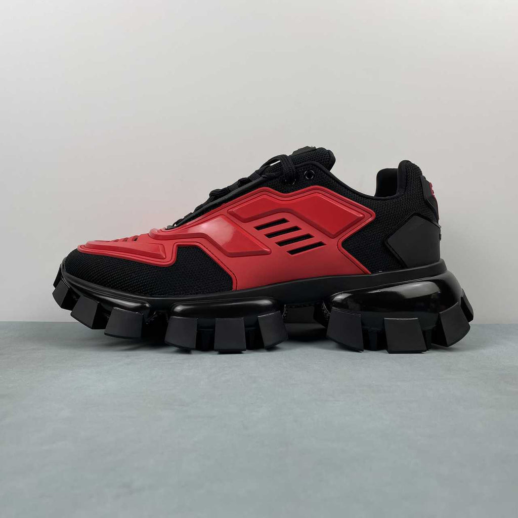 Prada sneakers Cloudbust Thunder nero rosso
