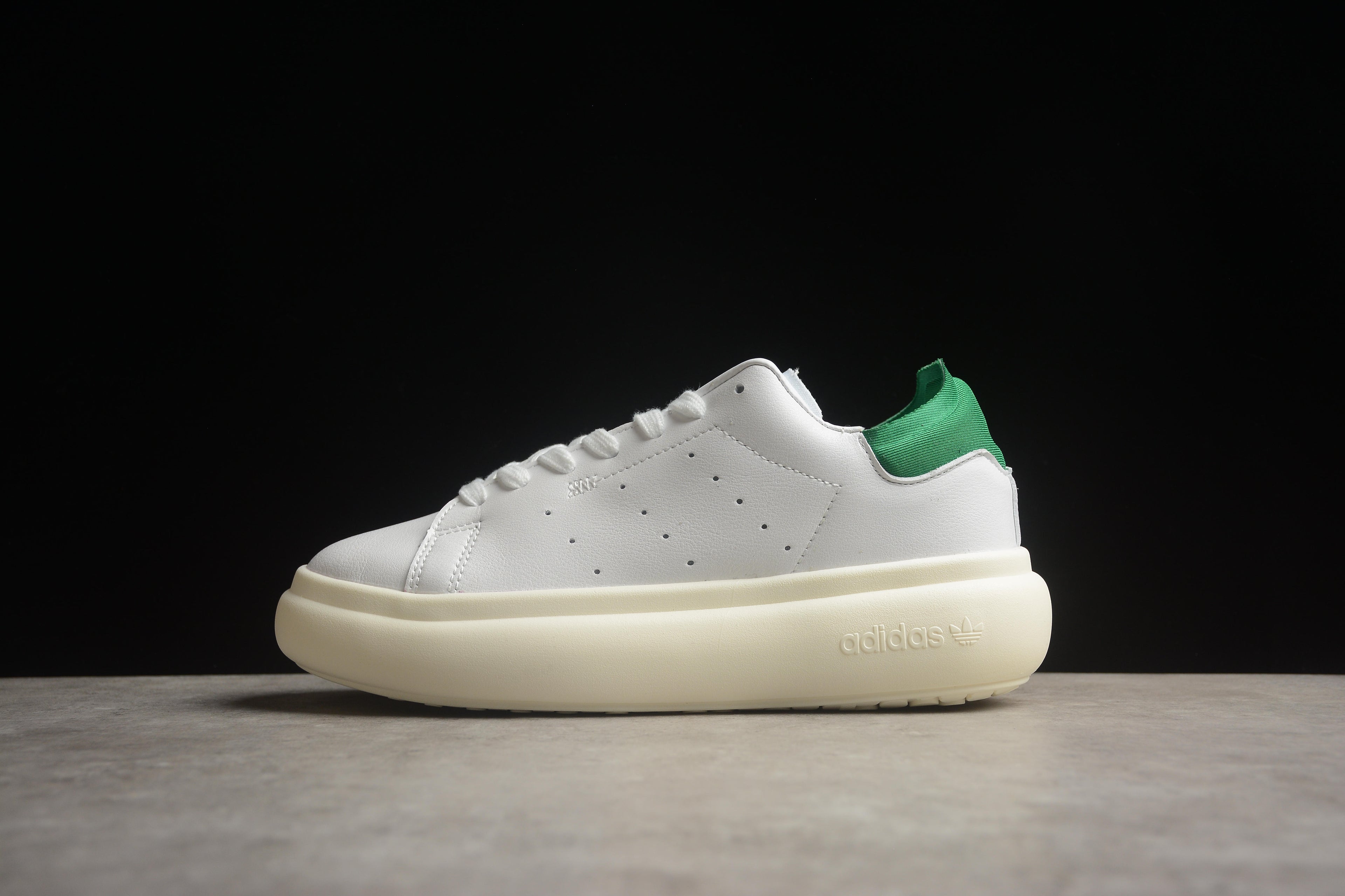 Adidas Originals Stan Smith PF White Green Platform