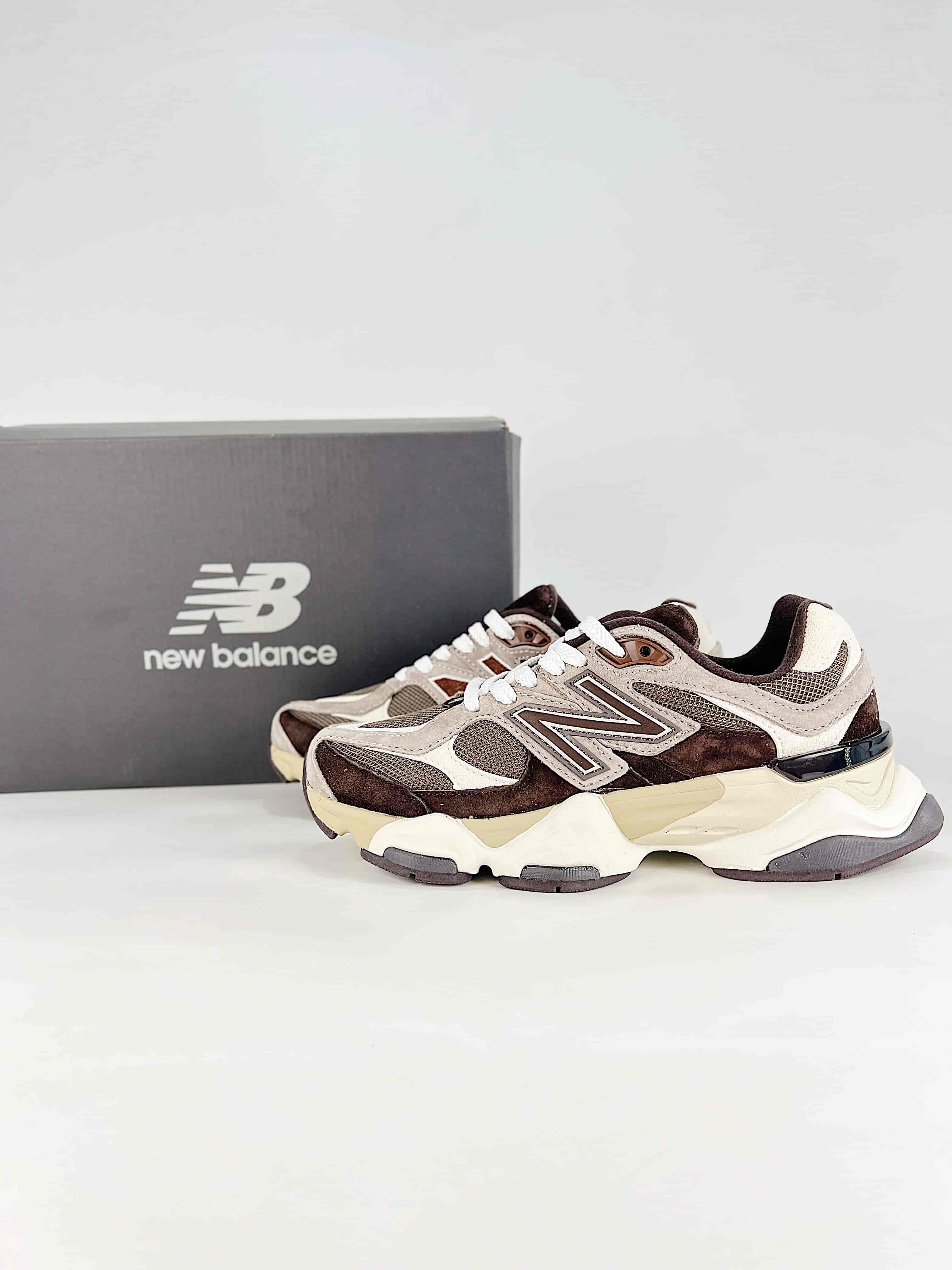 New Balance NB 9060 Thunder Brown Black Coffee