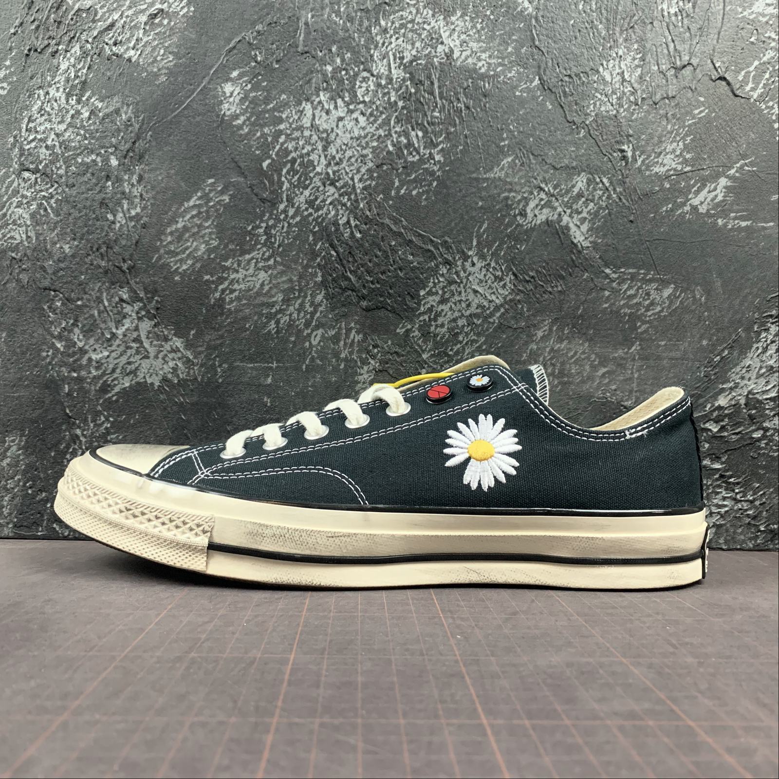 Converse Chuck Taylor 1970 Low X G-Dragon Peaceminusone "Para-Noise" nero