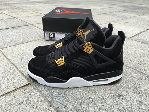Nike Air Jordan 4 Retro Black Suede