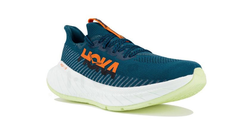 Hoka One One Carbon X3 blu