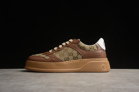 Gucci Chaussures chunky B biscuit marron