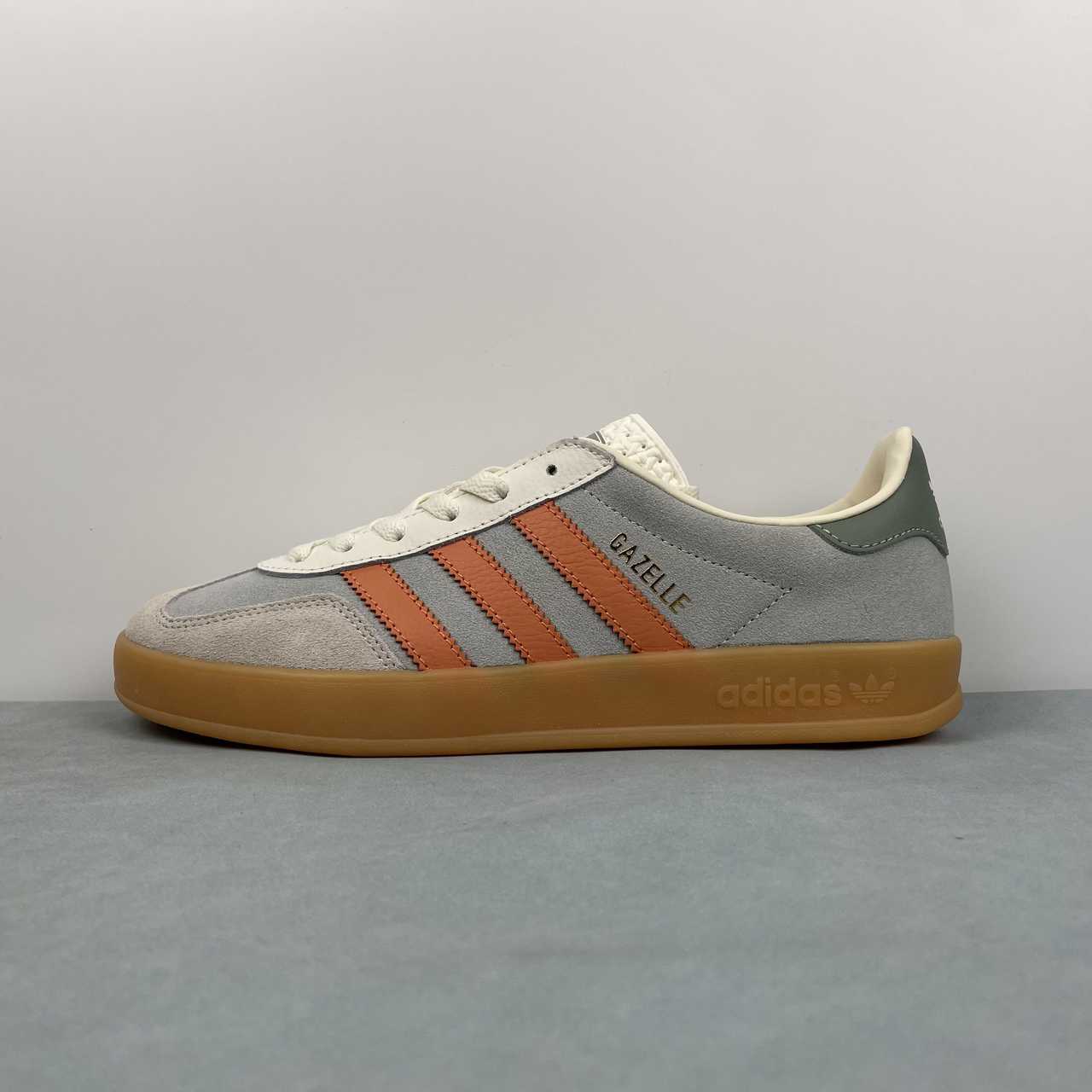 Adidas Gazelle Indoor Wonder Silver Off White Putty Gray