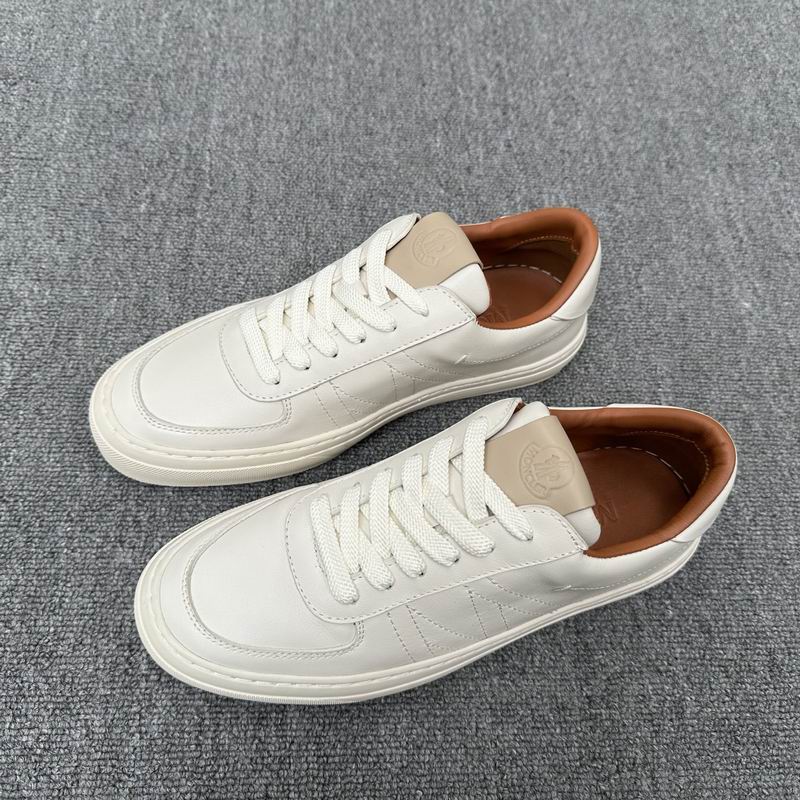 Moncler unisex white sneakers