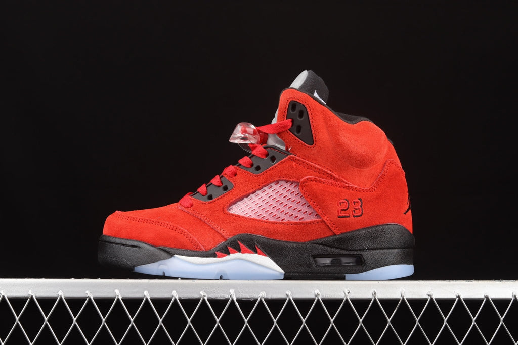 Nike Air Jordan 5 Retro Raging Bull rosso - VIBES MILANO