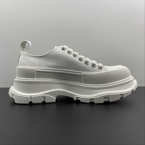 Alexander McQueen sneakers suola oversize Tread Slick white